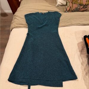 Elegant Teal Dress
